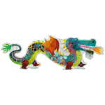 Puzzle géant - Léon le dragon 58 pièces