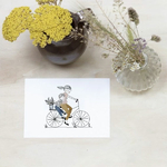 carte-postale-originale-mere-et-fils-a-velo