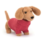 peluche-jellycat-chien-teckel-en-pull-rose-sweater-sausage-dog-s3sdp-14cm