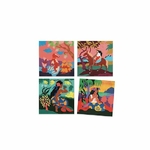Jeu Créatif 7 à 99 ans -  Cartes à peindre - Inspired by Polynésie - Paul Gauguin