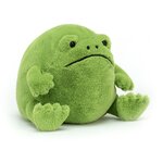 Peluche Jellycat grenouille – Ricky Rain Frog Medium – RR3FN 17 cm