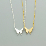 Collier Papillon - Acier  inoxydable