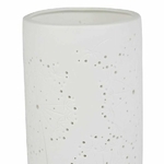 Lampe porcelaine blanche décorative ajourée à poser -  Fleur