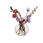 Vase design Bulle empilable -Gris Fume