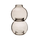 Vase design Bulle empilable Gris