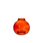 Vase design Bulle empilable -Rouge