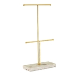 WIR312_A_Double_Terrazzo_Gold_Jewellery_Stand