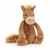 Peluche Jellycat Poney - Bashful poney Medium - BAS3PONY 31 cm