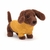 Peluche Jellycat Chien Teckel en Pull Jaune - Sweater Sausage Dog - S3SDY 14cm