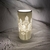 Lampe porcelaine blanche décorative ajourée à poser  - Sevent's