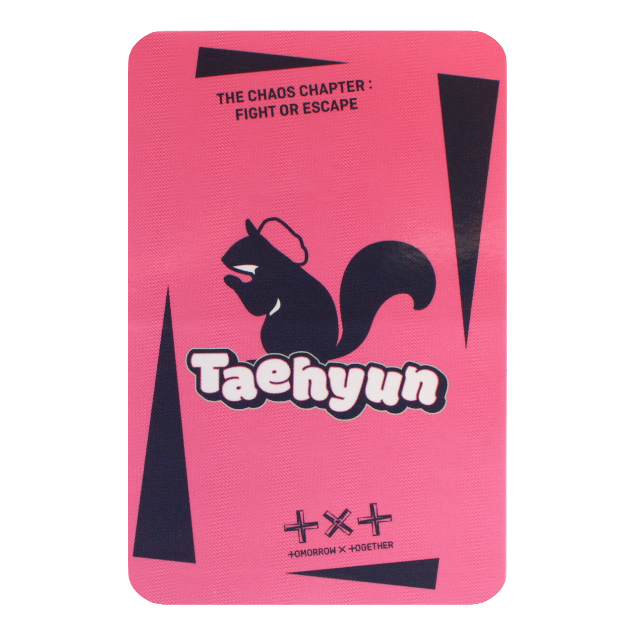 STICKER THE CHAOS FIGHT OR ESCAPE MUSIC KOREA TAEHYUN (TXT)