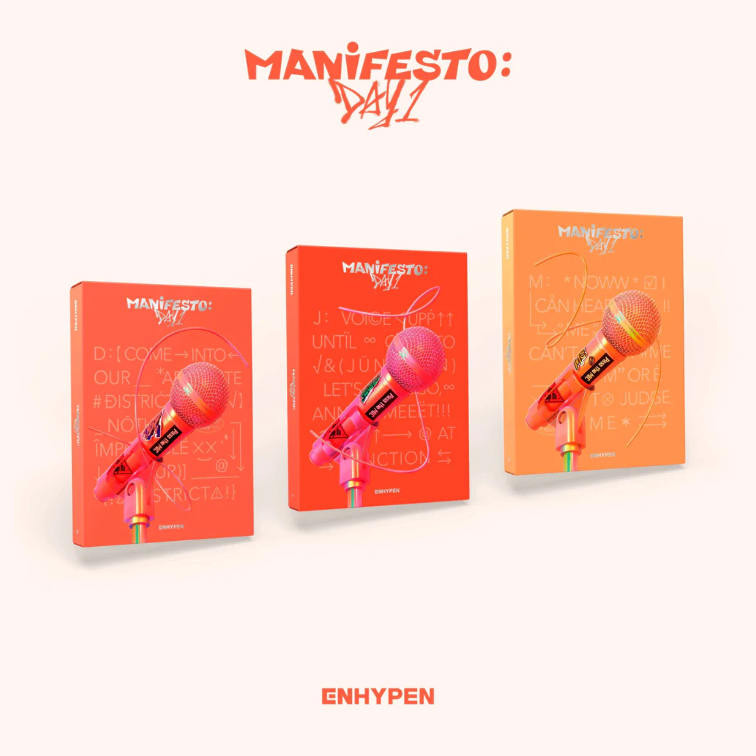 ENHYPEN : MANIFESTO : DAY 1 (Version Aléatoire)