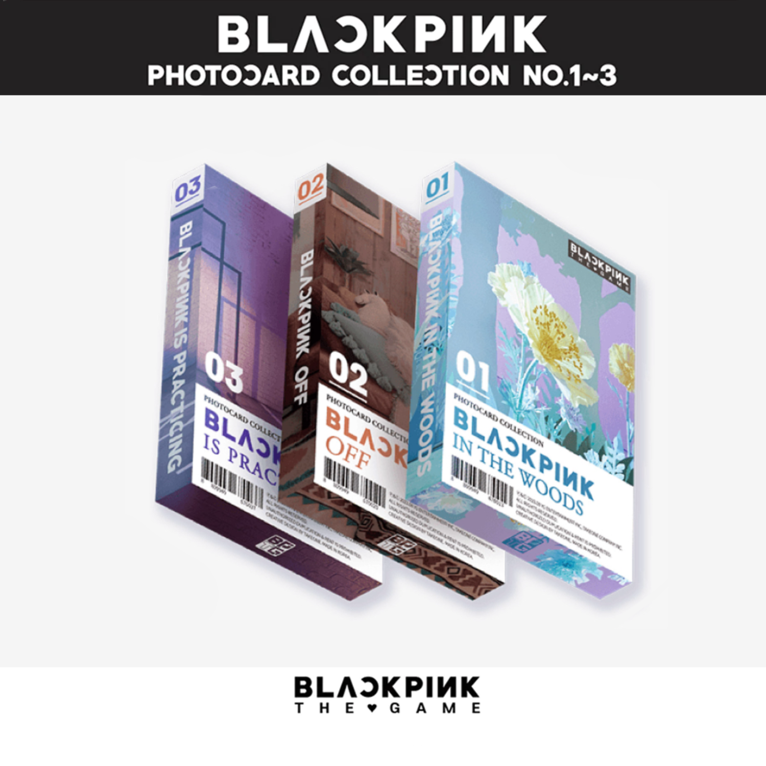 BLACKPINK THE GAME : PHOTOCARD COLLECTION 1-3