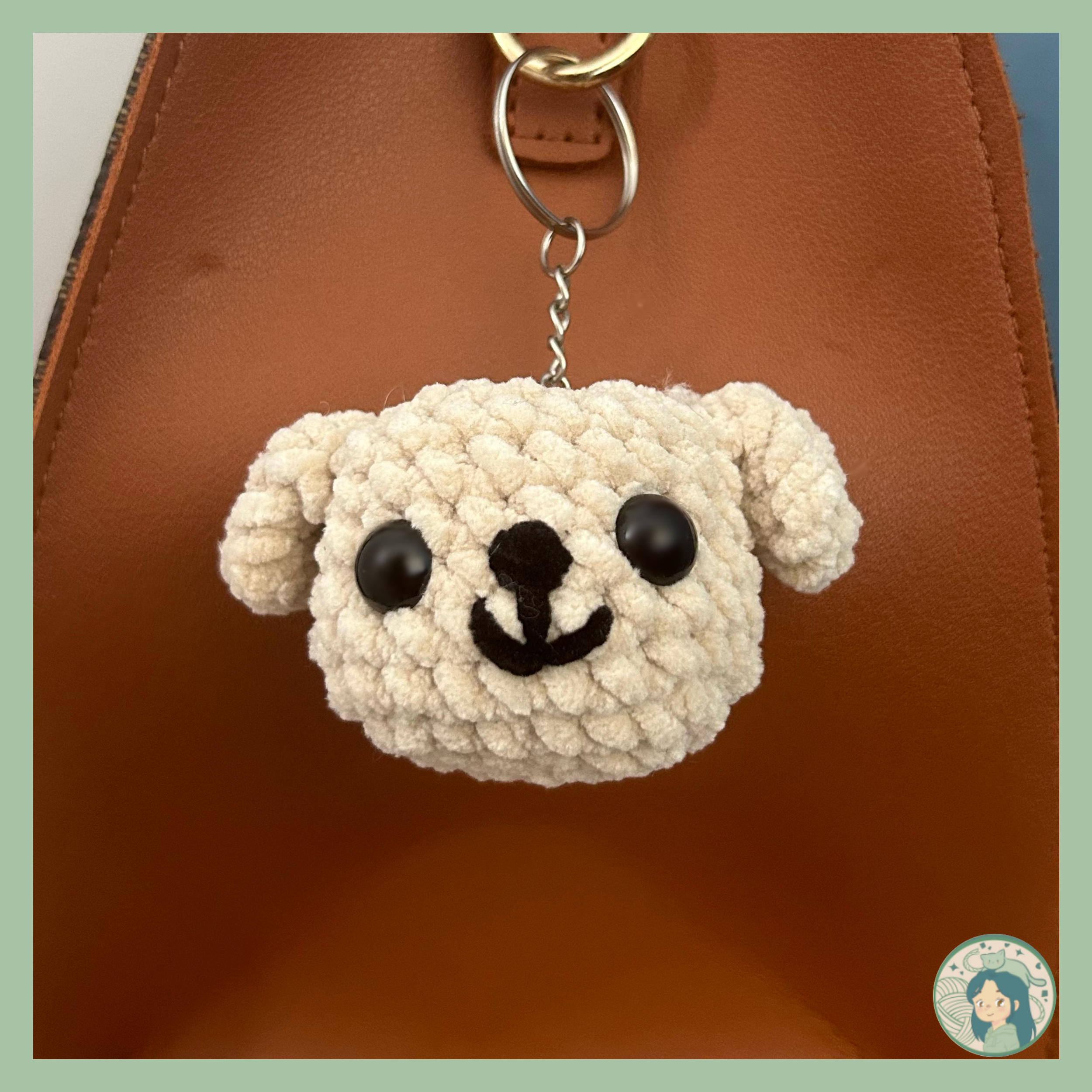 PORTE CLÉ SKZOO CROCHET PUPPYM (COLLABORATION AVEC @MELCLEM_CUSTOM)