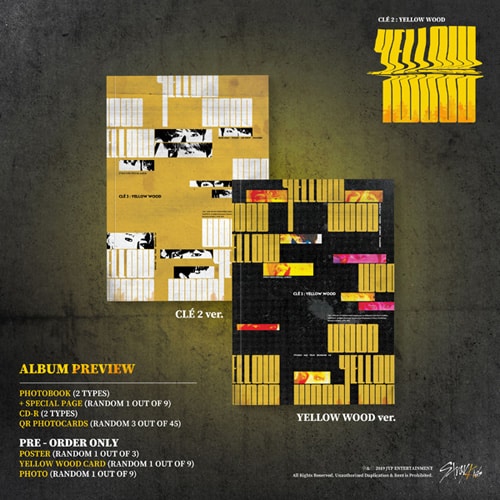 STRAY KIDS : CLE 2 : YELLOW WOOD