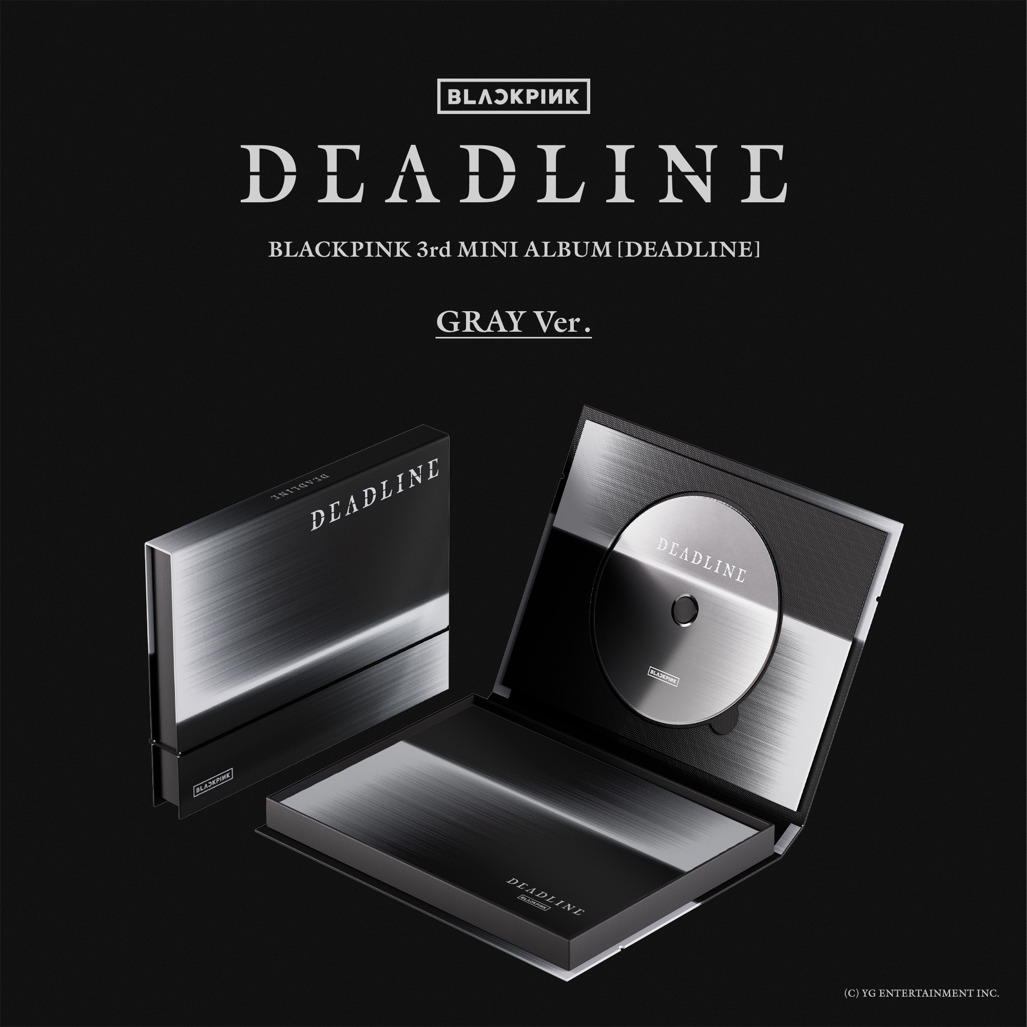 BLACKPINK : DEADLINE (Gray Version)