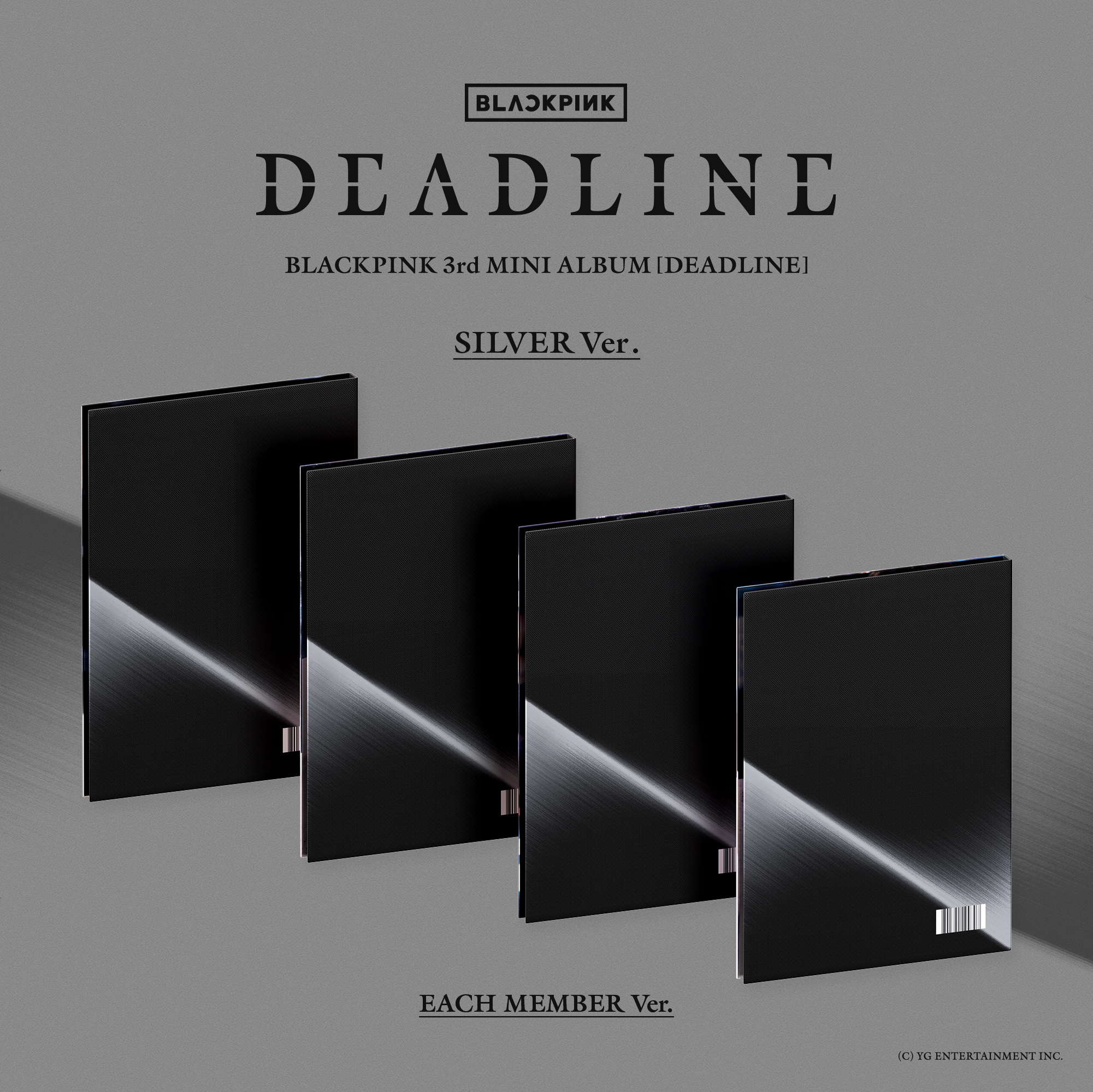 BLACKPINK : DEADLINE (Silver Version)
