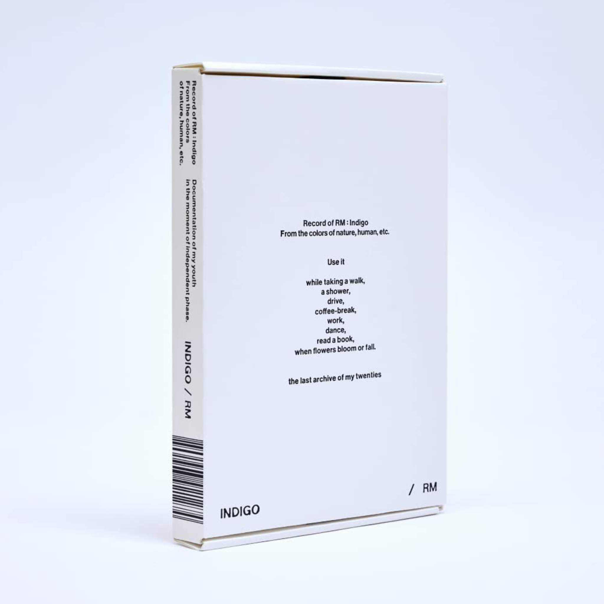 RM : INDIGO (Version Book)