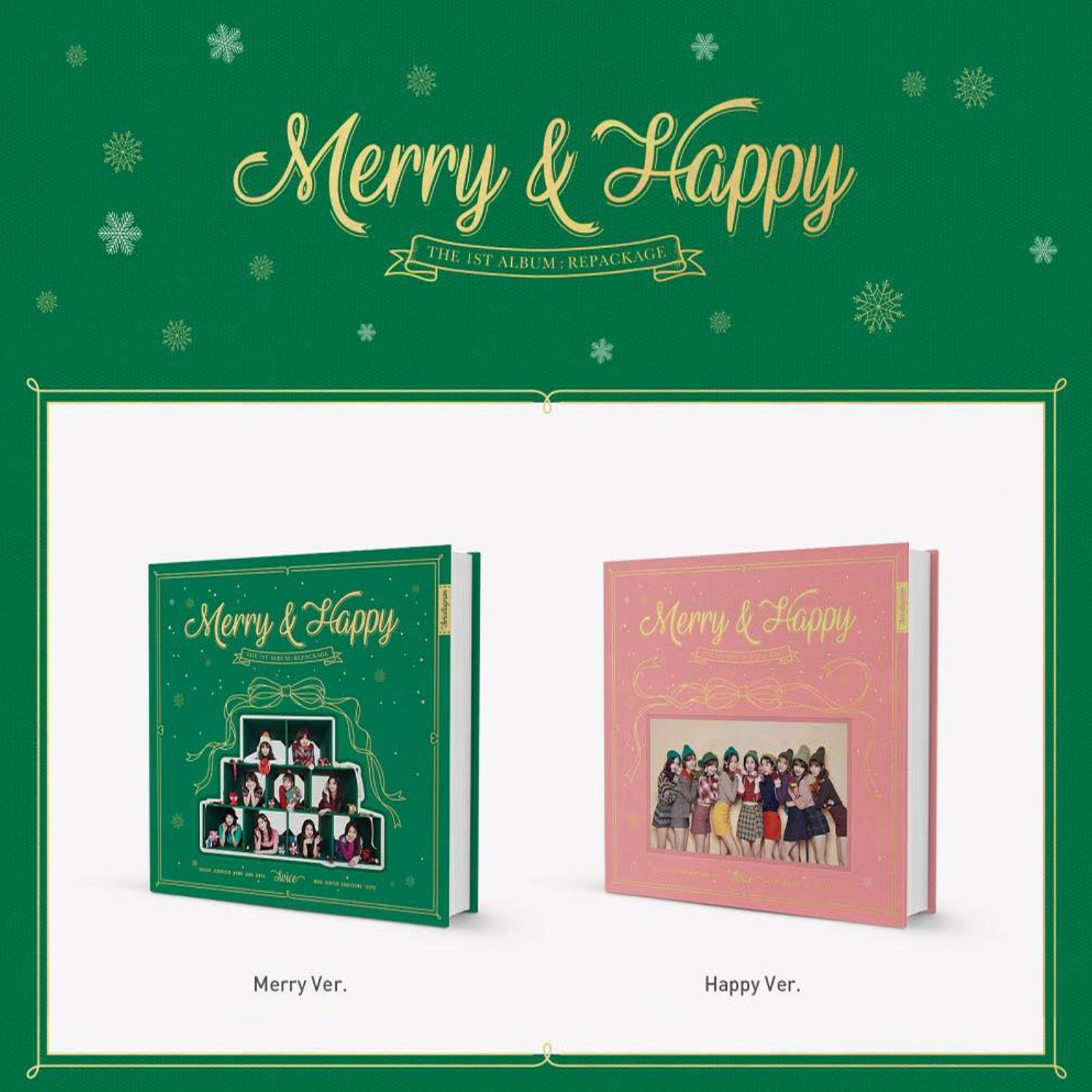 TWICE : MERRY & HAPPY