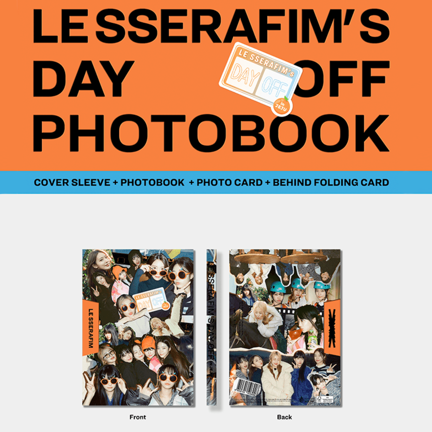 LE SSERAFIM - LE SSERAFIM’S DAY OFF (IN JEJU) PHOTOBOOK