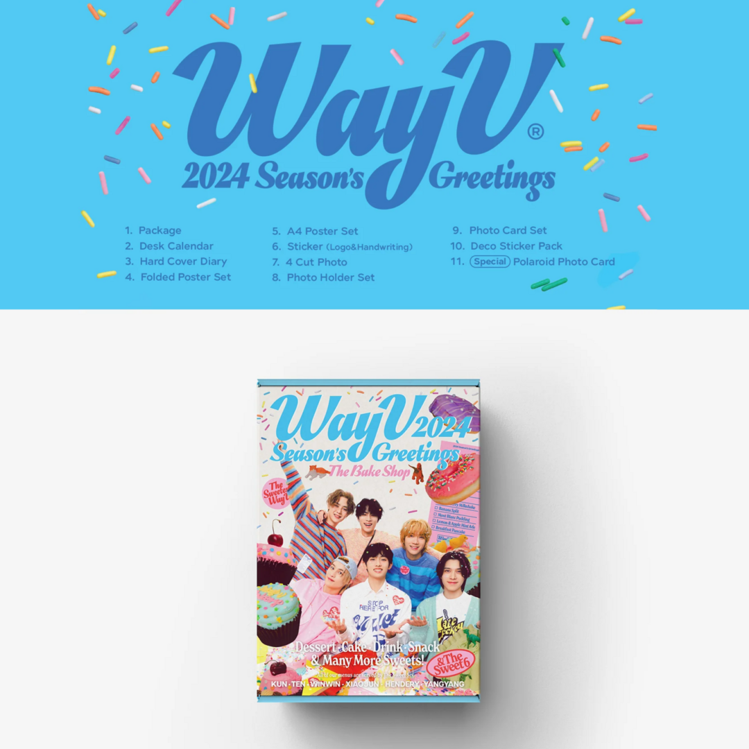 WAYV SEASONS GREETINGS 2024 GOODIES/SEASONS GREETINGS keypop