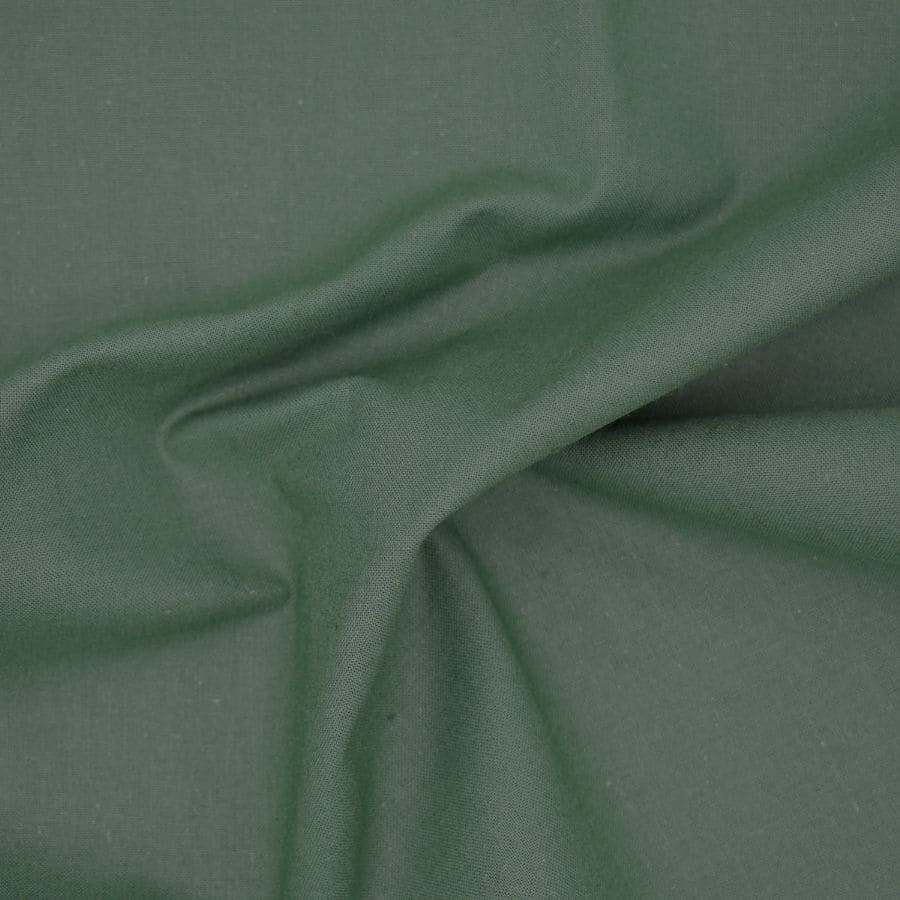 tissu-coton-uni-vert-sapin