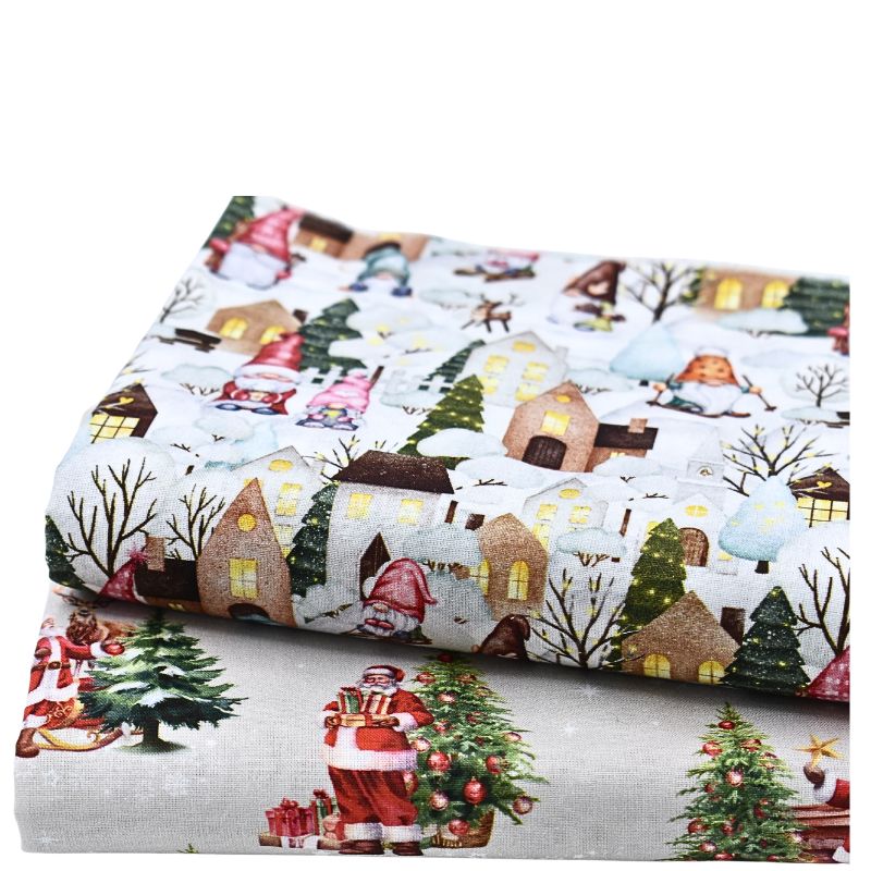 coupons-tissu-coton-noël