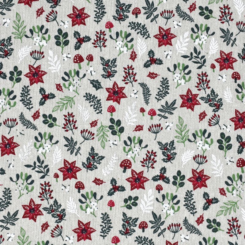 tissu-imprimé-noel-rouge-vert-blanc
