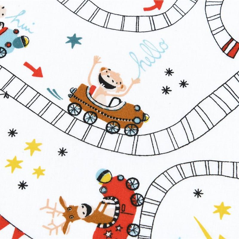 tissu-coton-enfant-imprimé-circuit