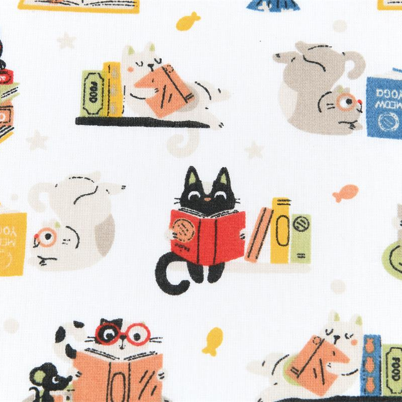tissu-imprime-chats-lecture-couture-accessoires