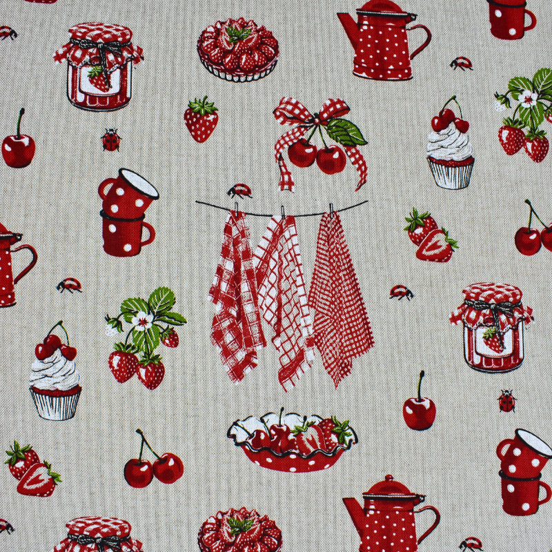 tissu-fraises-cerises-confiture-effet-lin-ficelle