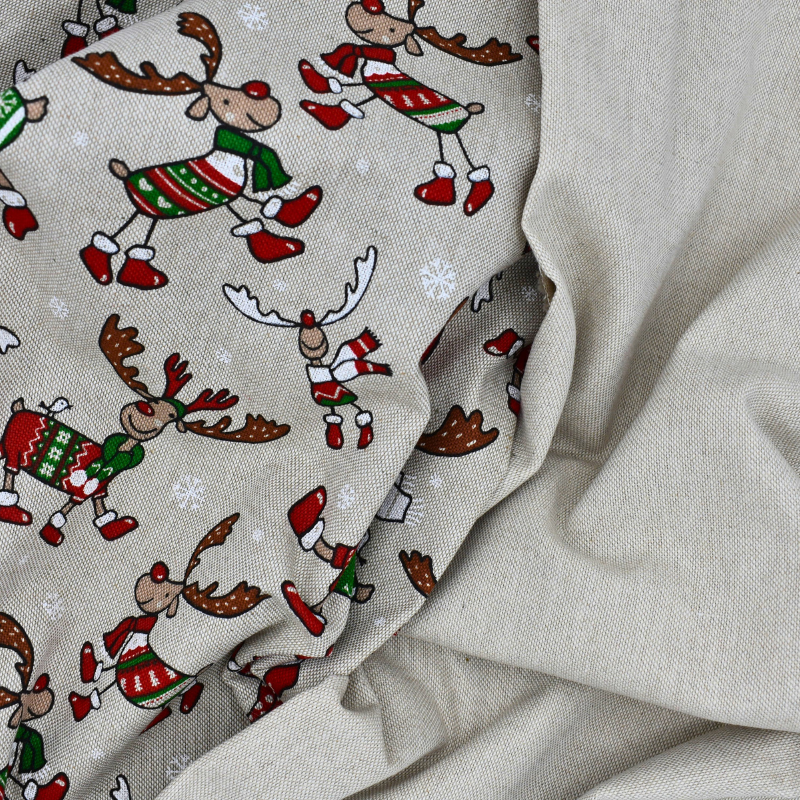 coupons-tissu-noel-rennes-et-uni-effet-lin-ficelle