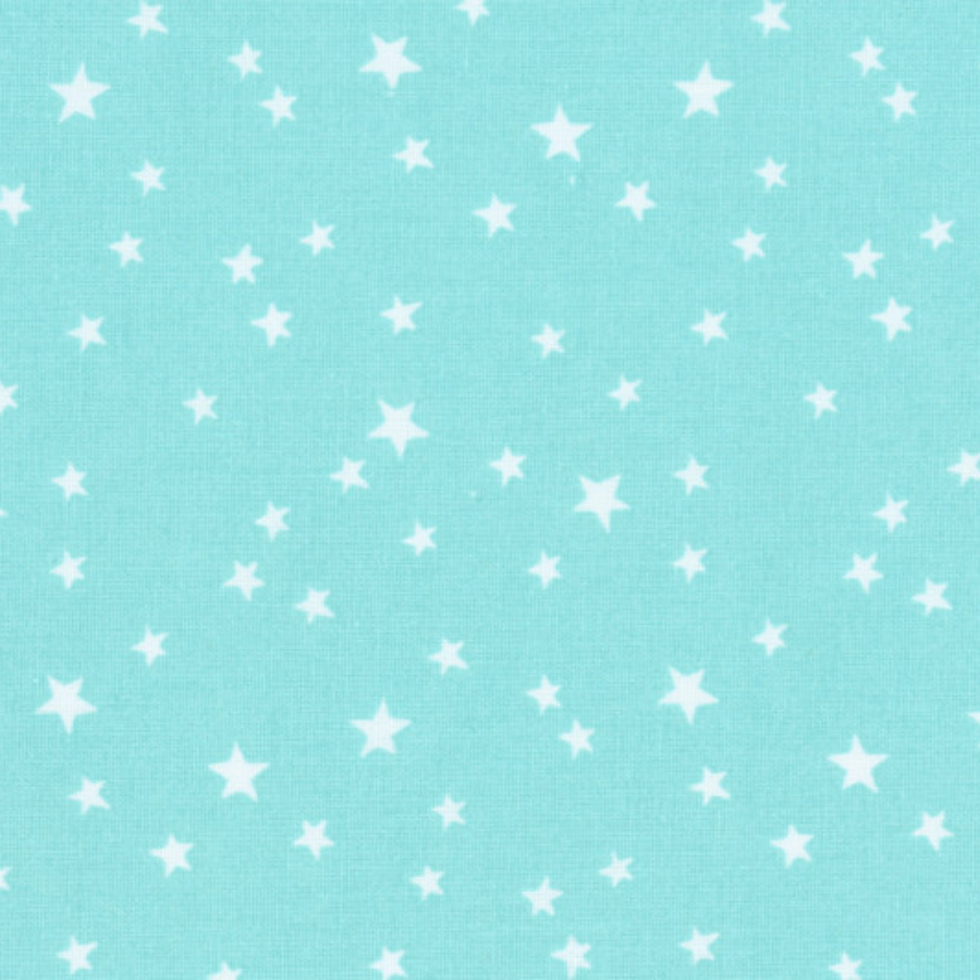 coton-bébé-étoile-bleu