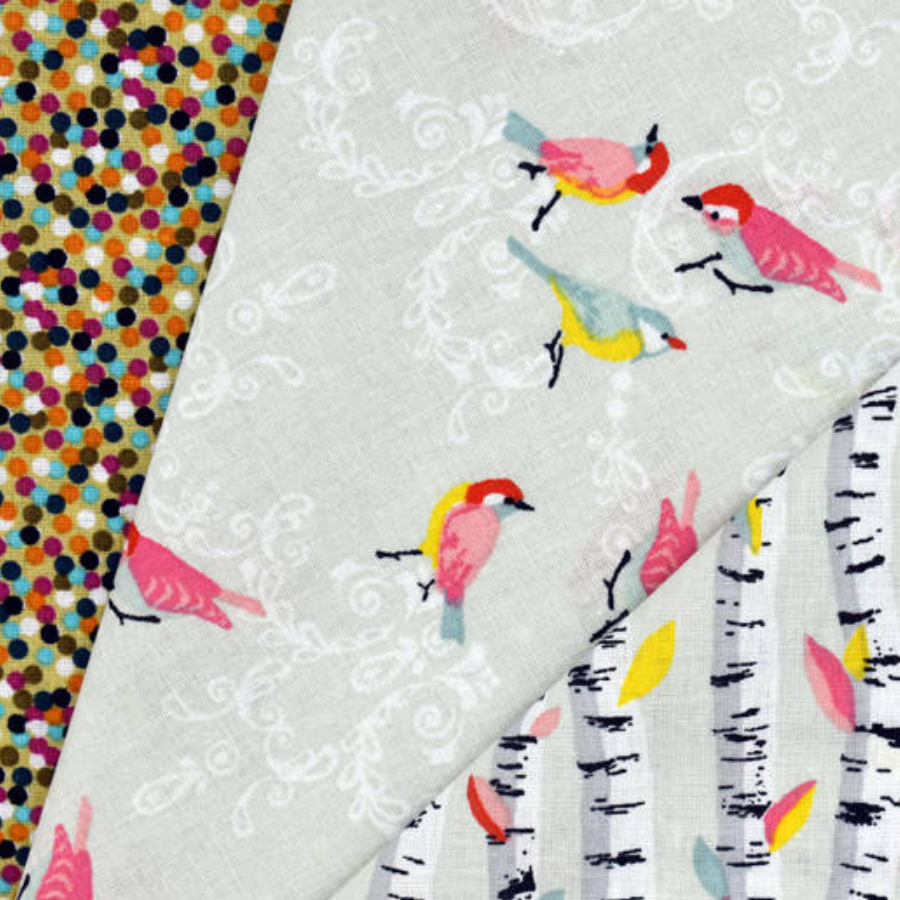 tissu-coton-imprimé-oiseaux