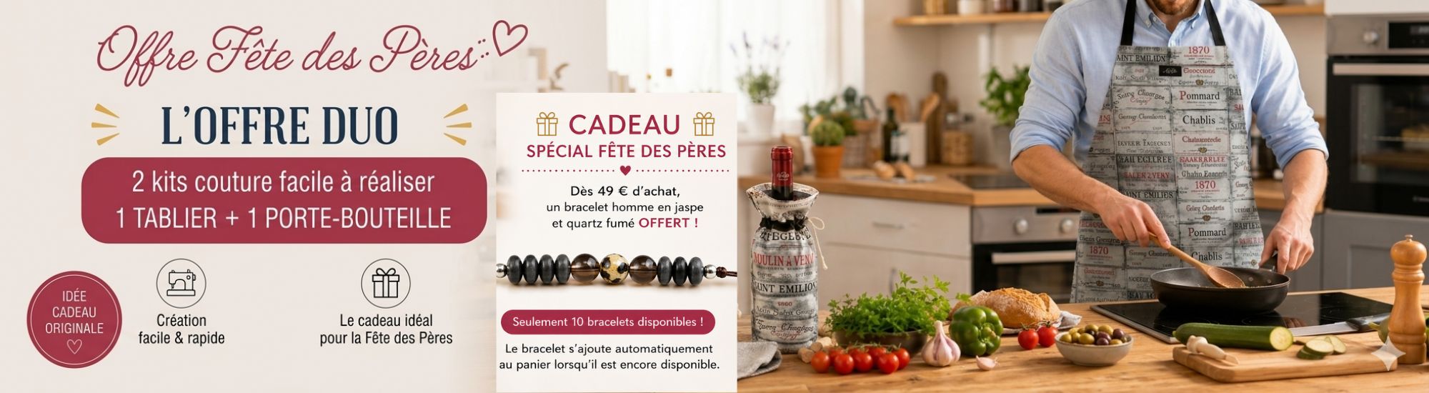 cadeau à coudre fête des pères