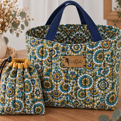 kit-couture-sac-cabas-matelasse-pochon-motif-rosaces