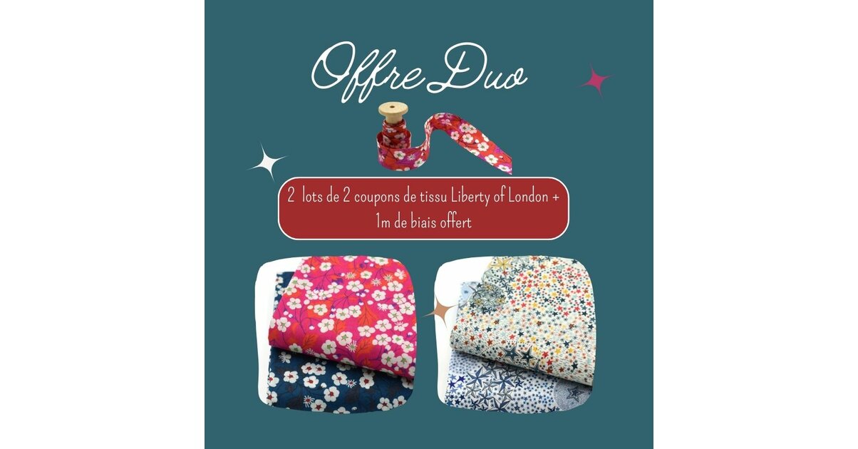 Coupon De Tissu LIBERTY – Petites Fleurs Rouges Sur Coton – 73 X 74 Cm – NEUF