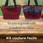 Kit-couture-totebag réversible à réaliser soi même