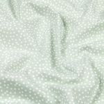 tissu-coton-pois-vert