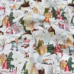 Tissu-coton-lutins-noel