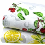 coupon-tissu-citron-cerise