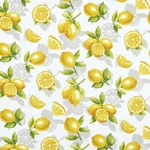 tissu-coton-citron