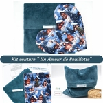 Kit couture Un Amour de Bouillotte et sa housse
