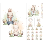 panneau-tissu-coton-lapin