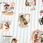 cretonne-enfant-animaux-foret-motif-detail