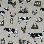 tissu-animaux-ferme-effet-lin-ficelle
