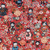 tissu-coton-chats-japonais-kimono-rouge-framboise