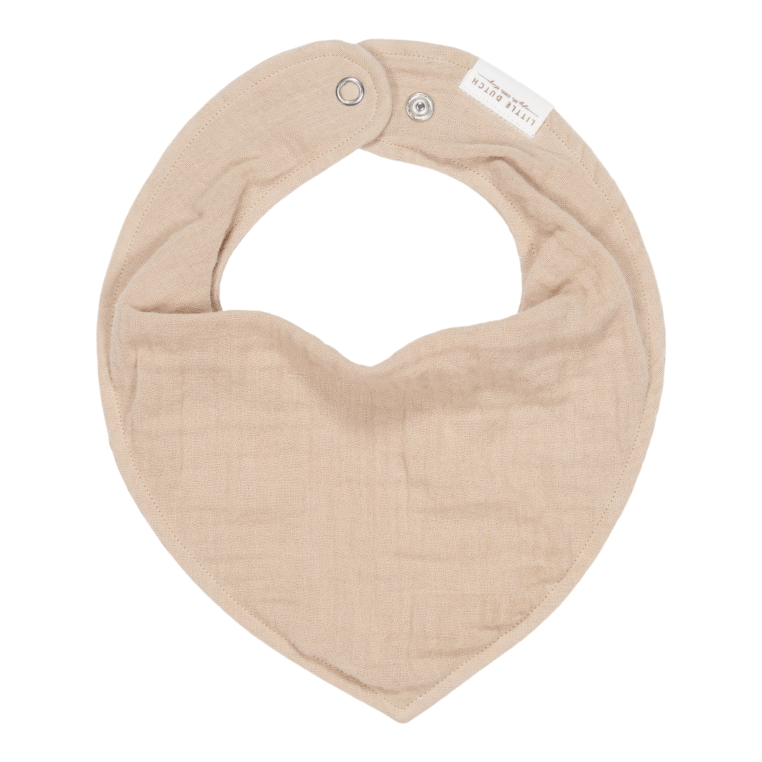 TE50123024 - Bandana Bib muslin Beige - Newborn Naturals