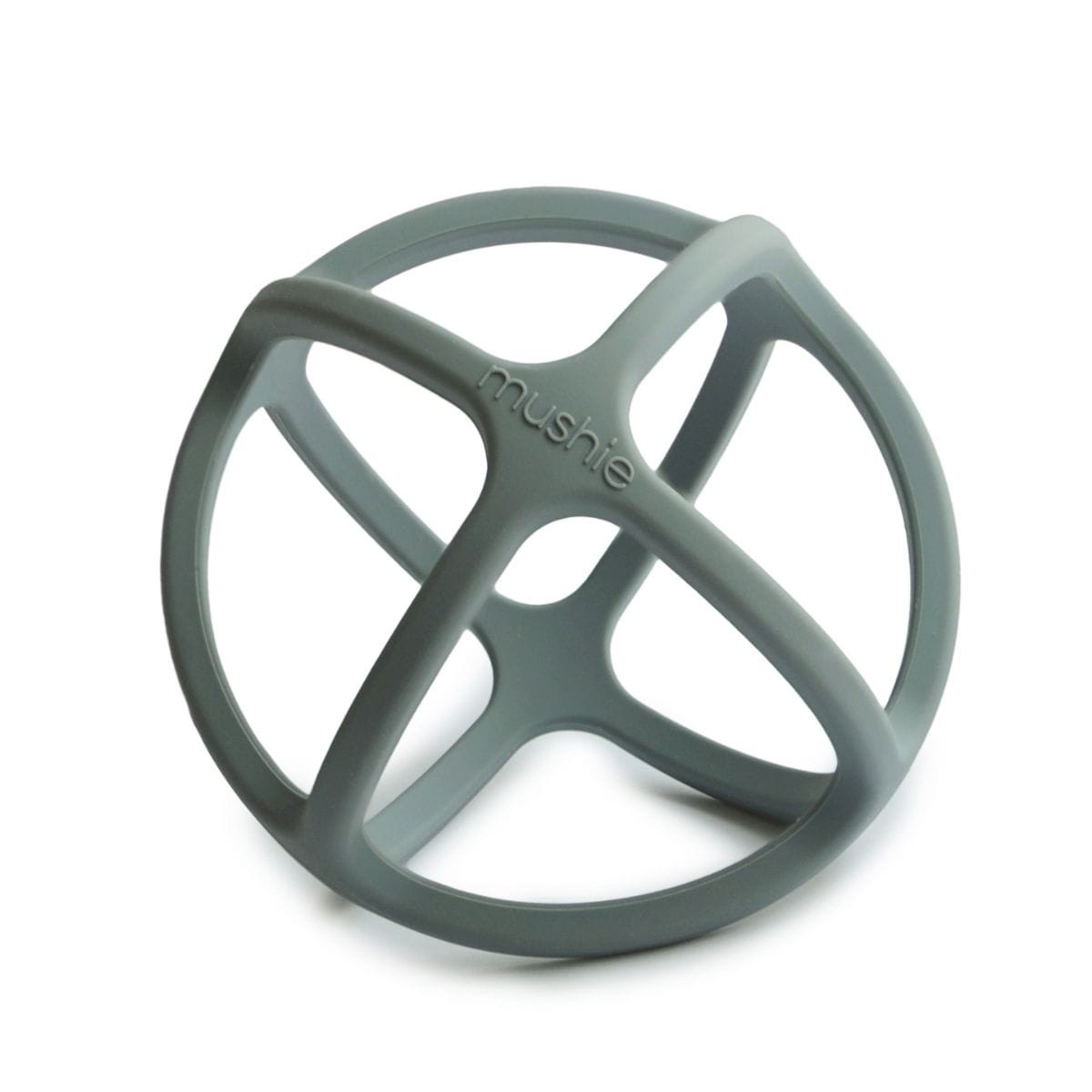 mushie--teether-ball--dove-gray