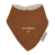 bavoir-bandana-gaze-caramel